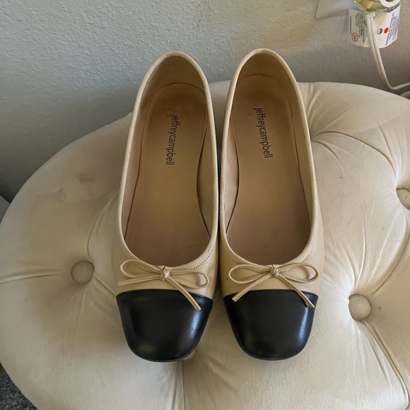 Cap Toe Flats - Picture 3 of 6